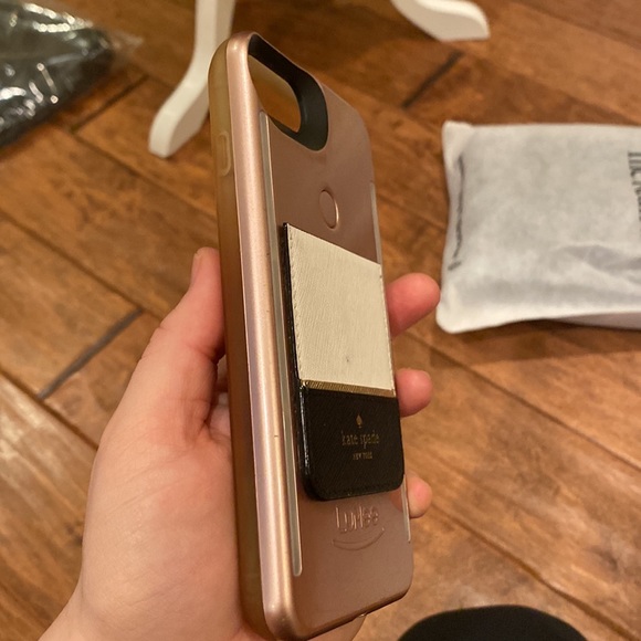 LuMee iPhone 8 Plus Case, Rose Gold - Picture 9 of 14